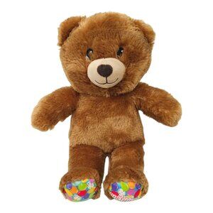 Build A Bear Happy Birthday 15" Plush Balloon Feet Brown Stuffed Animal Toy